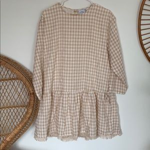 Princess Polly gingham babydoll dress